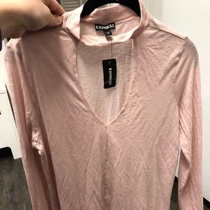 Express shirt- pale pink
